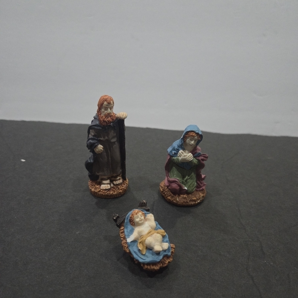 Lemax Nativity Scene Figurines Set Of 3